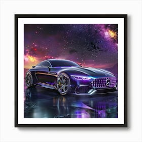 Mercedes-Benz Gt Art Print