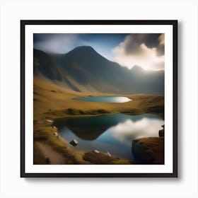 MAMONTH LAKES Art Print