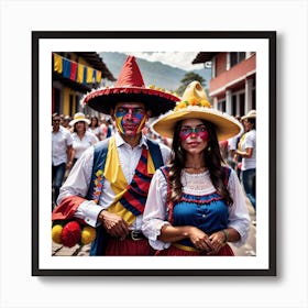 Ecuadorian Festival 2 Art Print