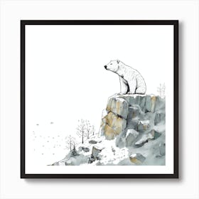 Polar Bear Art Print