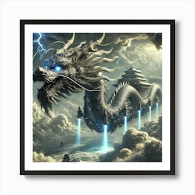 Shenlong Dreadnought Airship Art Print