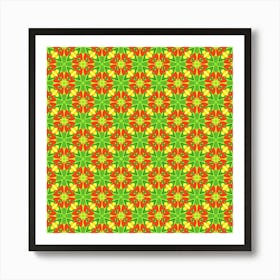 Pattern Texture Christmas Colors 1 Art Print