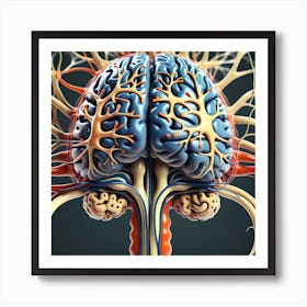 Brain And Nervous System 14 Art Print