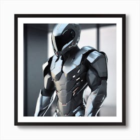 Futuristic Robot 24 Art Print