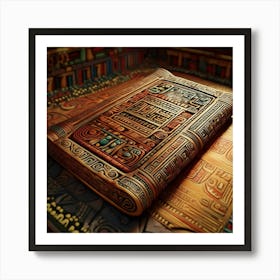 Egyptian Book Art Print