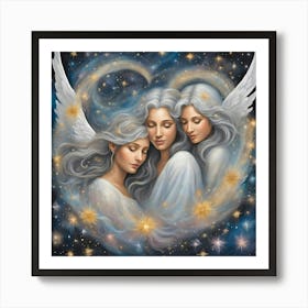 Angels Art Print