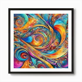 Abstract Painting 13 Art Print