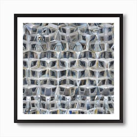 - Brutalist Archi Cubes Art Print