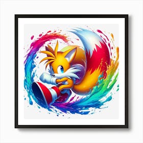 Sonic The Hedgehog Art Print