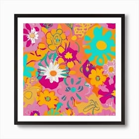 Floral Pattern Art Print