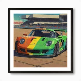 Porsche Gt3 Art Print