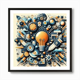 Inspire Creativity With Abstract Wall Art Images (4) Art Print