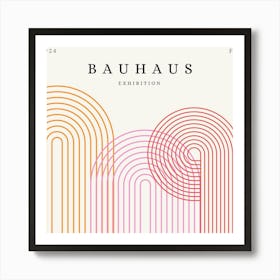 Bauhaus Exhibition Art Print