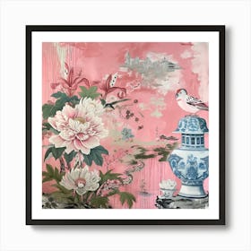 Chinese Vase Art Print