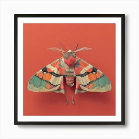 Moth Of Love Art Print