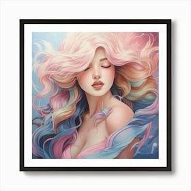 Mermaid 4 Art Print