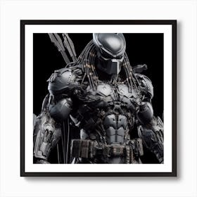 Predator Action Figure Art Print