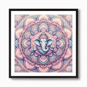 Ganesha 16 Art Print