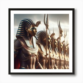 Egyptian Army Art Print