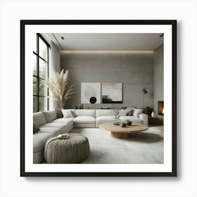 Modern Living Room 118 Art Print