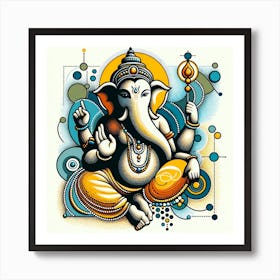 Ganesha 27 Art Print