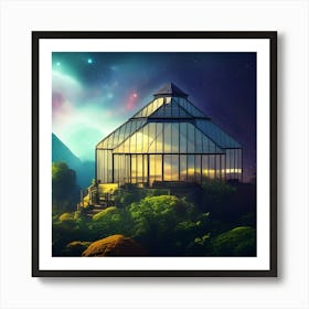 House In The Forest 2 Art Print