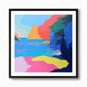 Abstract Travel Collection Phuket Thailand 4 Art Print