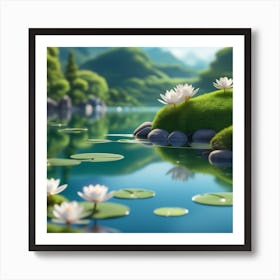 Water Lilies 8 Art Print