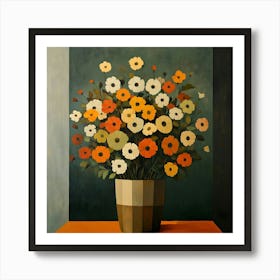 Winter Flowers 10 Art Print