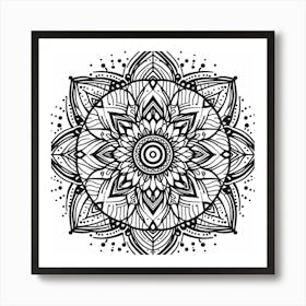 Mandala 22 Art Print