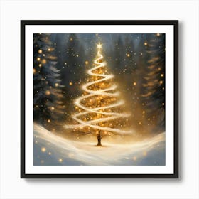 Christmas Tree 1 Art Print