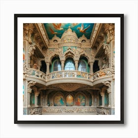 Interior Of A Theatre Art Print