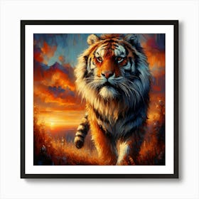 Wild Animal Illustration 142 Art Print