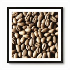 Coffee Beans 235 Art Print