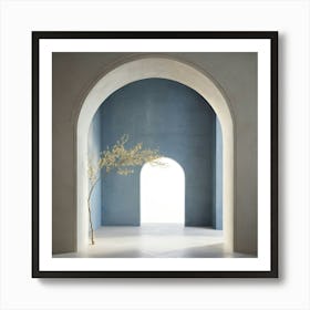 Archway Stock Videos & Royalty-Free Footage 56 Art Print