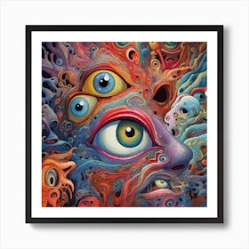 'The Eyes’ Art Print
