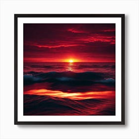 Sunset Painting, Sunset Painting, Sunset Painting, Sunset Painting, Sunset 1 Art Print