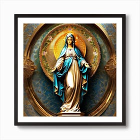Virgin Mary 35 Art Print