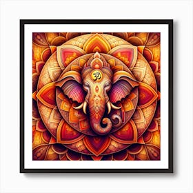 Ganesha 15 Art Print