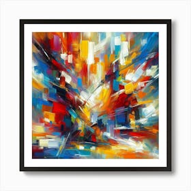 Abstract Painting 119 Art Print