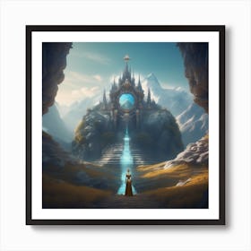 Fairytale Castle 25 Art Print