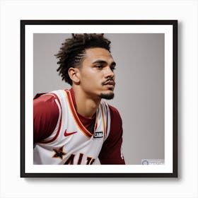 Trae Young AI Poster