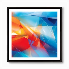 Abstract Shapes Art Print