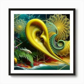 Ear Of The Sea Art Print