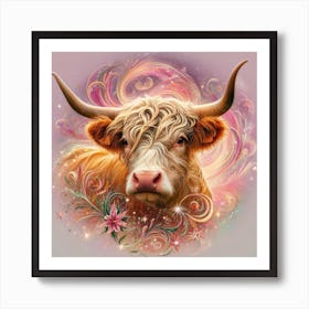 Highland Cow 3 1 Art Print