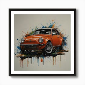 Fiat Beetle Art Print