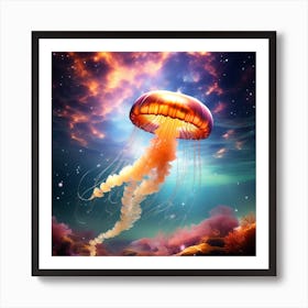 Jelly fish Art Print