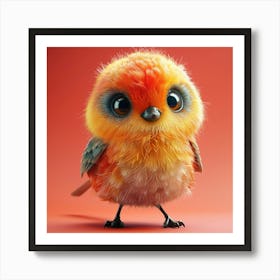 Cute Little Bird 34 Art Print