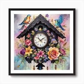 Cuckoo Clock Art Print