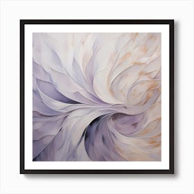 Hues of Harmony: Grey Elegance Art Print